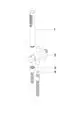 DORNBRACHT Schlauchbrausegarnitur mit integriertem Brausehalter SERIENSPEZIFISCH 27802970 Chrom, 27802970-00 Galeriebild 3